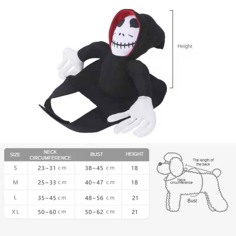 Ghost Rida Dog Halloween Costume | Dog Costume for Halloween
