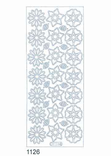 Deco Stickers - Sm Flower Burst