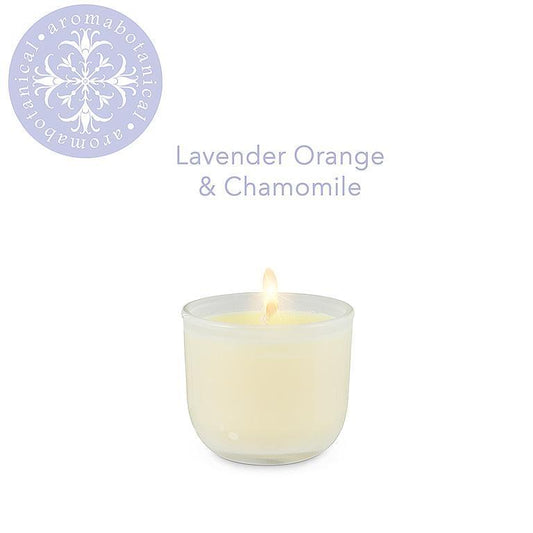 Mini Lavendel-Orange-Kamille-Kerze mit beruhigender Mischung von Aromabotanical
