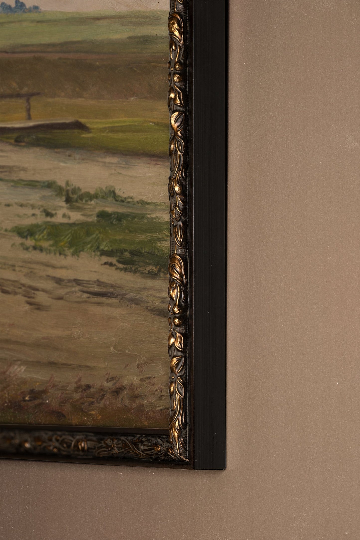 SANFTE FRÜHLING, VINTAGE-RAHMEN BRONZE