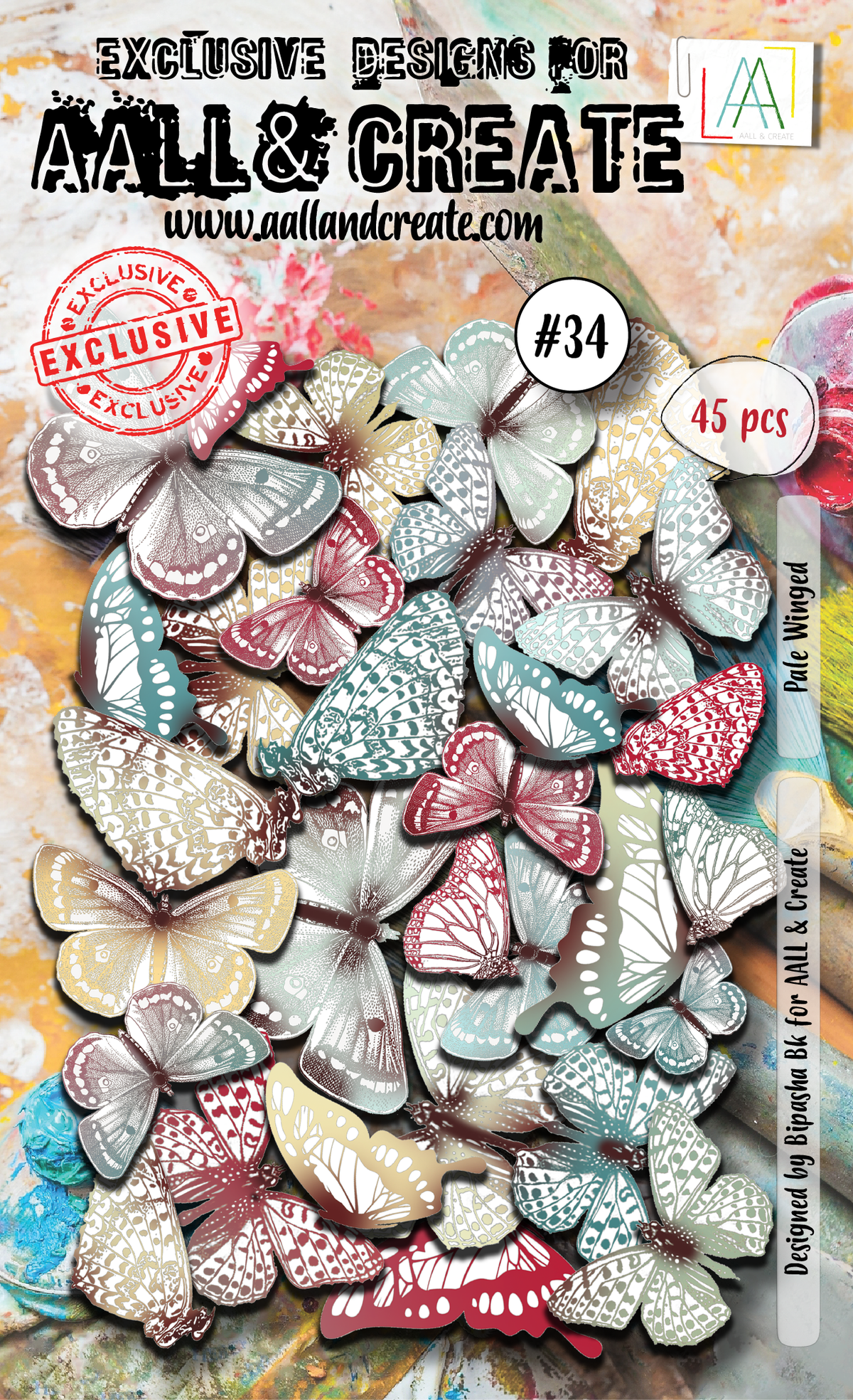 AALL and Create Ephemera Die-Cuts - 34 - Pale Winged