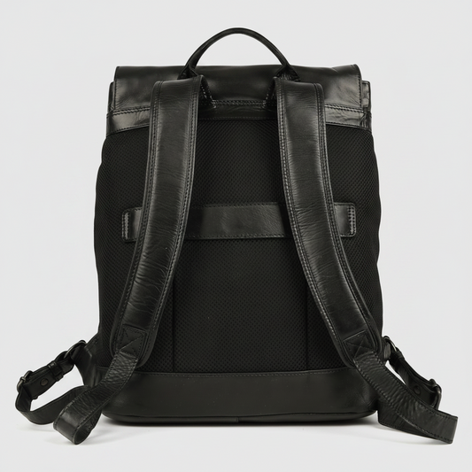 MET Premium Leather Backpack. Urban Rucksack