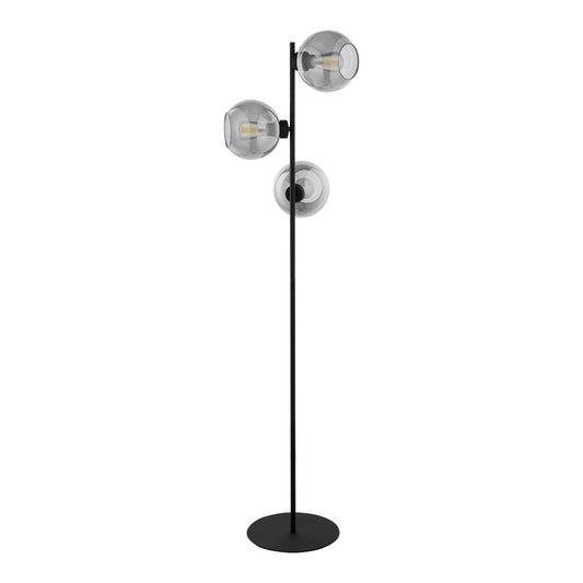 CUBUS Graphite Scandinavian Floor Lamp for Living Room, Bedroom & Office – Modern Minimalist Lighting (Clearance) - AURABAGS SHOP