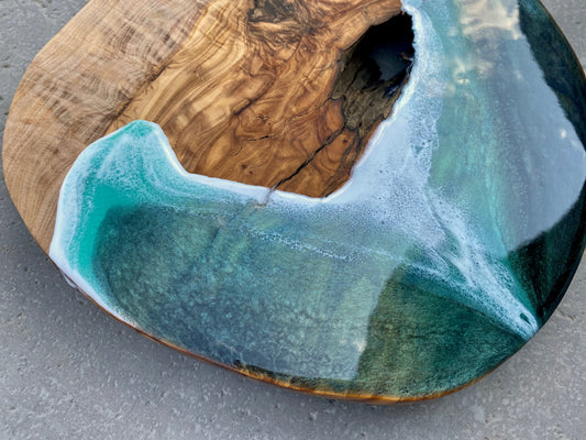 Olive Wood Charcuterie Board - AURABAGS SHOP