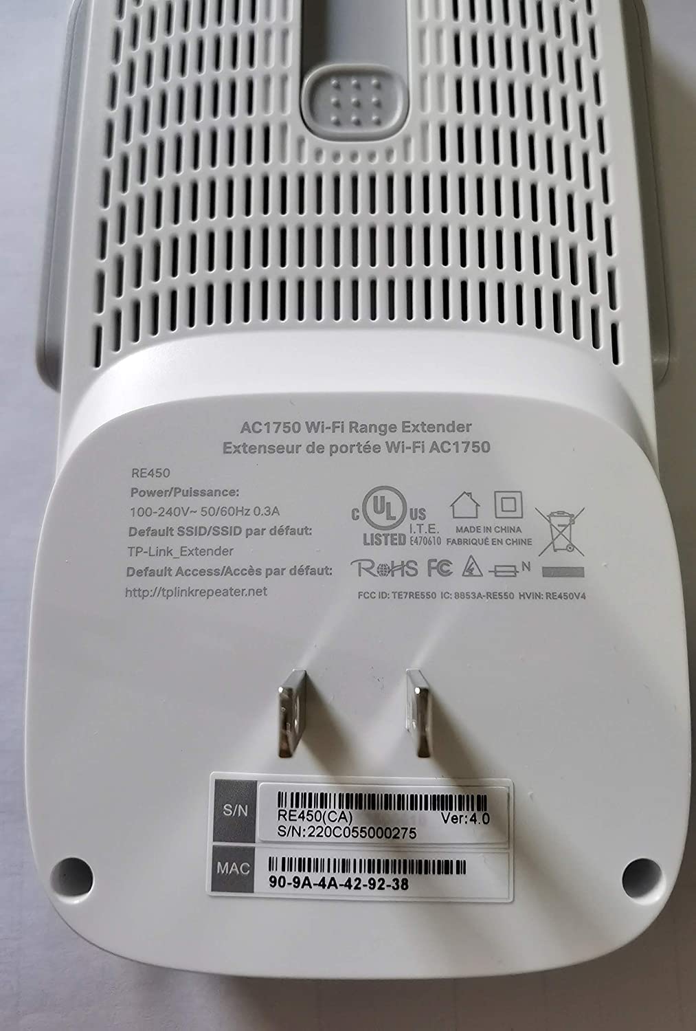 TP-Link AC1750 WiFi Extender (RE450) - Up to 1750Mbps, Dual Band WiFi Repeater, Internet Booster, Extend WiFi Range Further š All In One Marketplace Canada