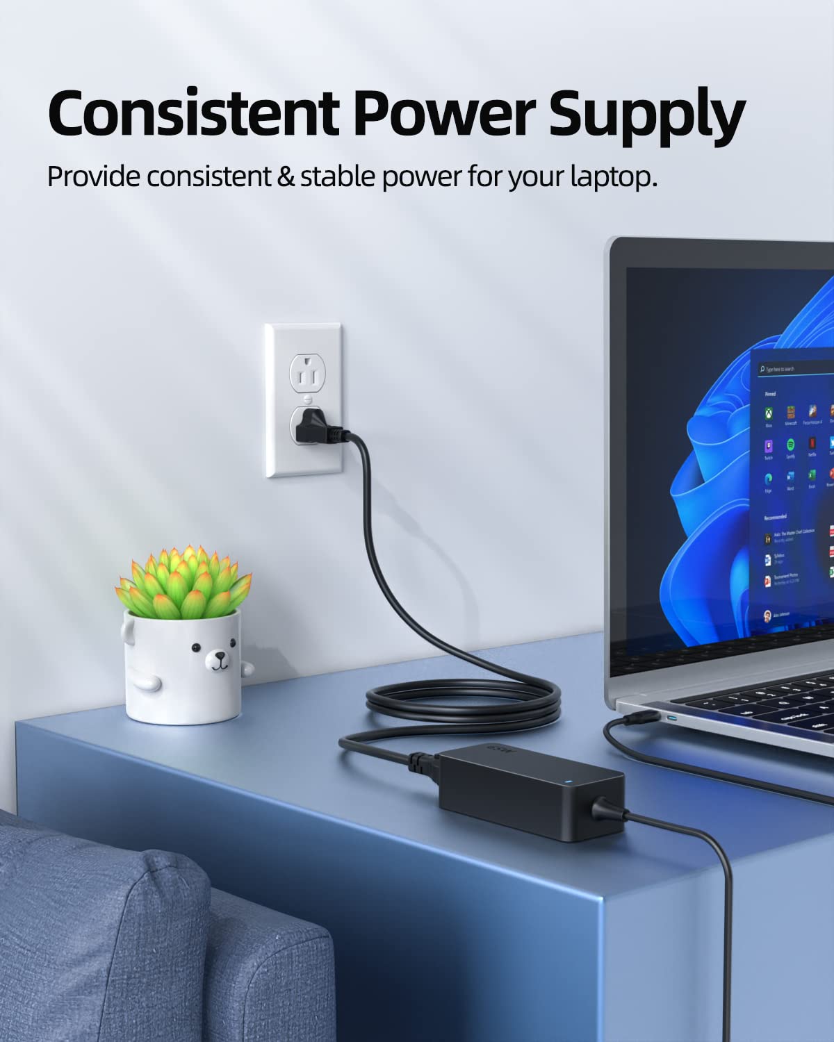 65W USB C Laptop Charger for Lenovo ThinkPad ChromeBook Yoga IdeaPad đ All In One Marketplace Canada