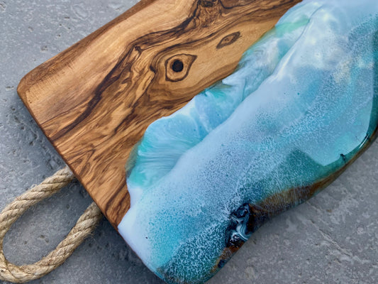 Olive Wood Charcuterie Board - AURABAGS SHOP