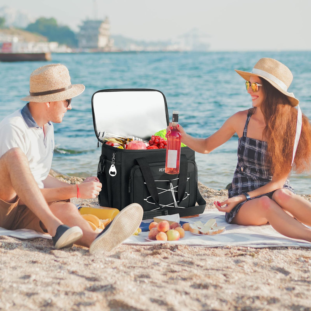 RealCool 35/45 Can Collapsible Soft Cooler Bag, Leakproof Ice Chest đ All In One Marketplace Canada