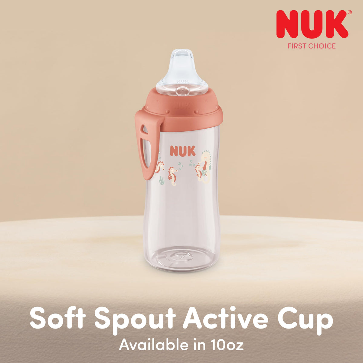 NUK Active Sippy Cup, Disney's Cars, Lightning McQueen, 10 oz (300 mL), 2 Pack, BPA-Free, Spill-Proof, Transition Cup ๐ All In One Marketplace Canada