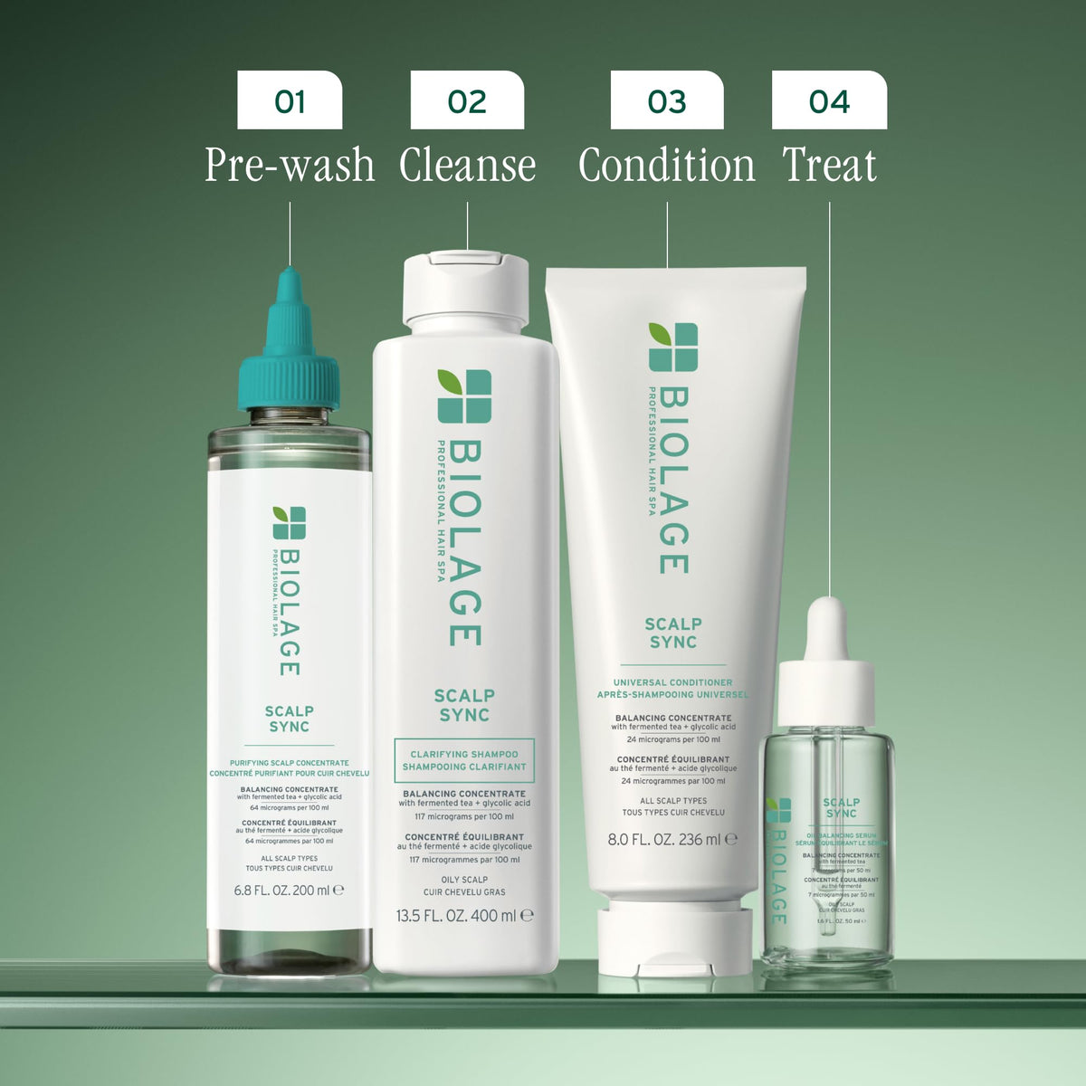 Biolage Clarifying Shampoo, Scalp Sync, Removes Residue, Buildup and Excess Oil, For Oily Hair & Scalp, Gently Exfoliates With Glycolic Acid, Paraben and Silicone Free, Vegan, Cruelty Free 🍁 All In One Marketplace Canada