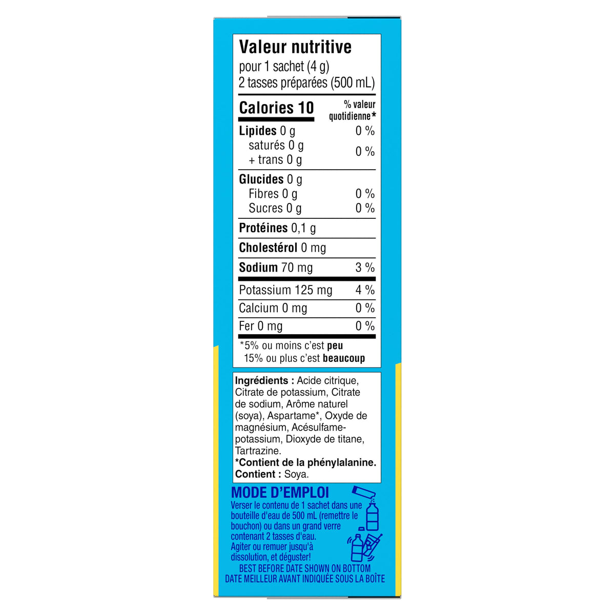 mio Lemonade Powdered Drink Mix, 8 ct. Case đ All In One Marketplace Canada
