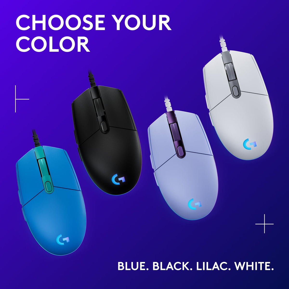 Logitech G203 Wired Gaming Mouse - White đ All In One Marketplace Canada