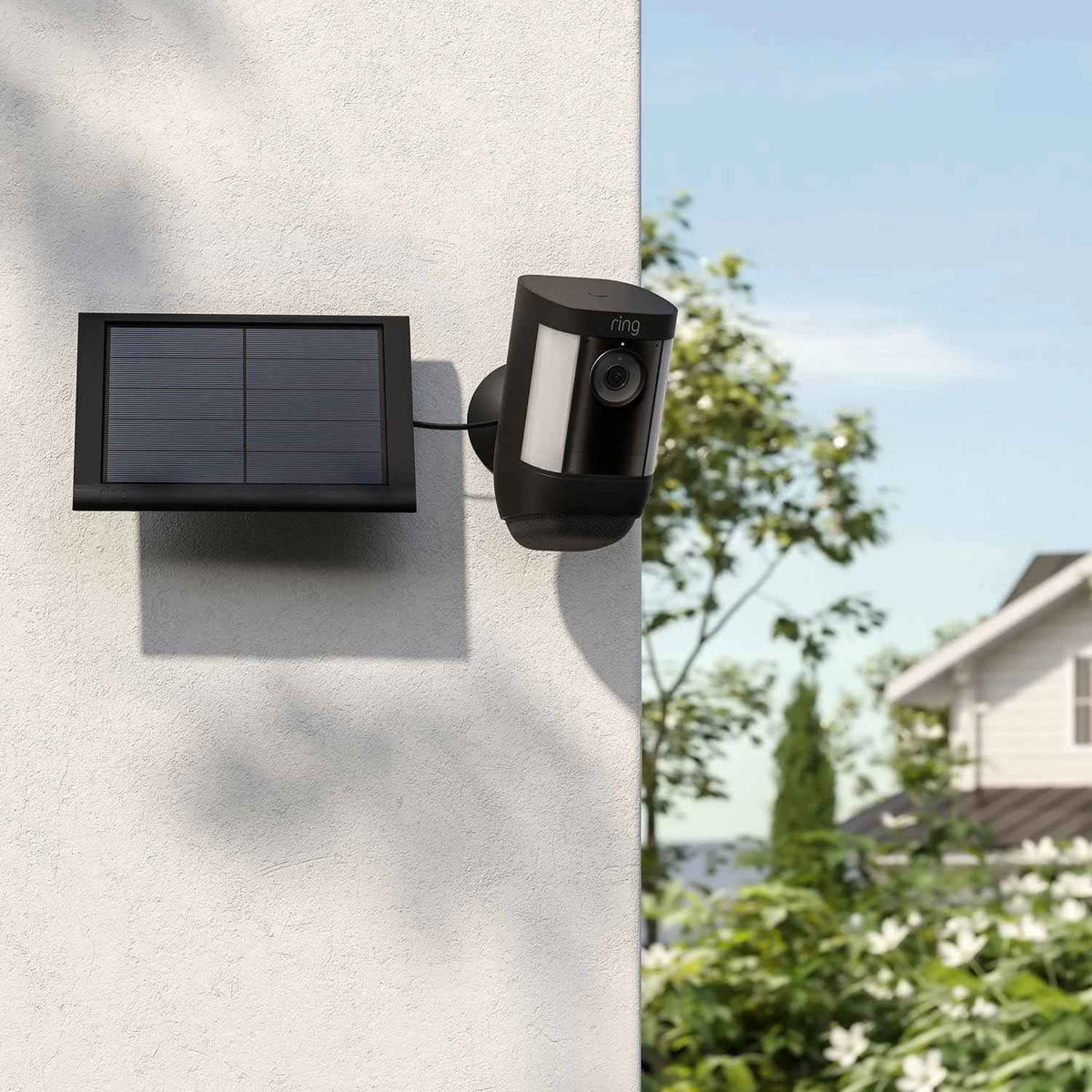 Ring Solar Panel (2nd Generation), 4W for Outdoor Cam Plus, Outdoor Cam (Stick Up Cam), Stick Up Cam Pro, Spotlight Cam Plus, Spotlight Cam Pro - Black 🍁 All In One Marketplace Canada