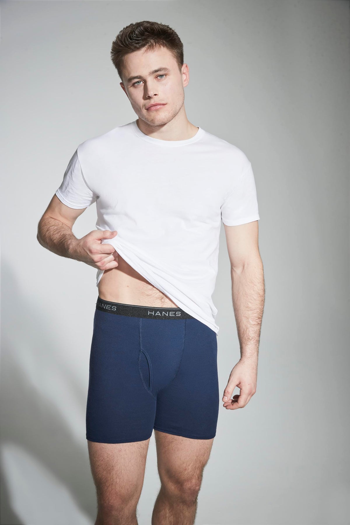 Hanes mens 4 Pack boxer briefs, Black/Grey, Small US ๐ All In One Marketplace Canada