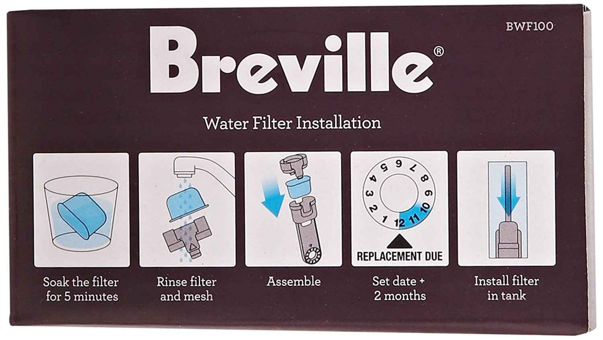 Breville Single Cup Brewer Replacement Charcoal Filters,White, 6 - BWF100 🍁 All In One Marketplace Canada