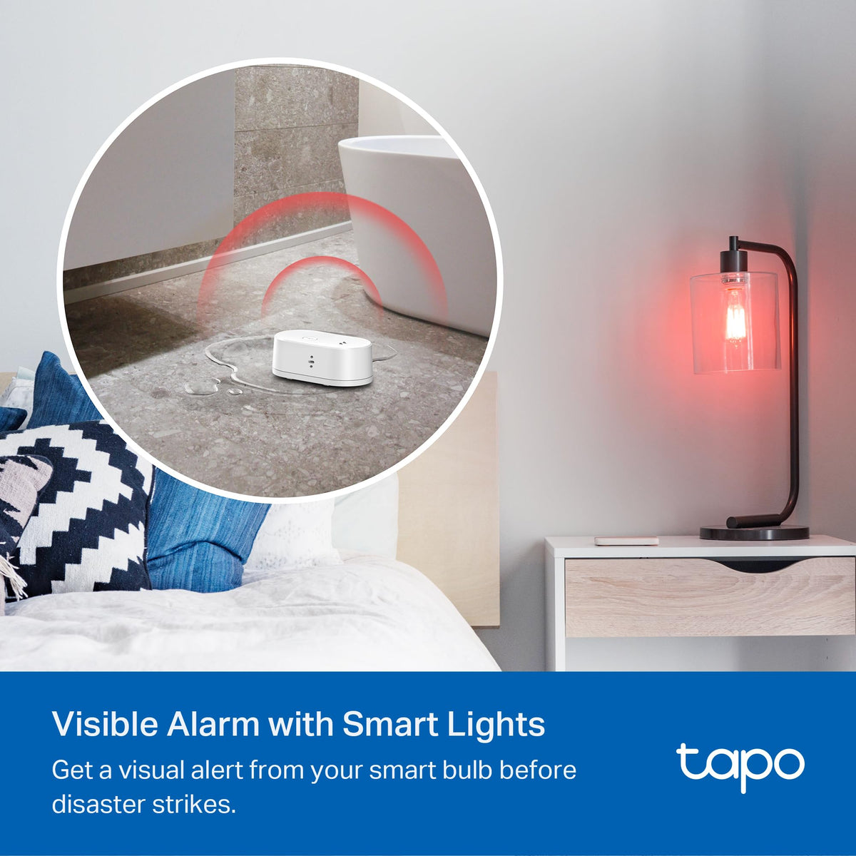 TP-Link Tapo Smart Water Leak Detector, Requires Tapo Hub, Water Leak Sensor Wi-Fi with Rapid Dripping Detection, 90dB Adjustable Alarm, App Alerts, Compatible with Alexa and Google Home, T300 ๐ All In One Marketplace Canada