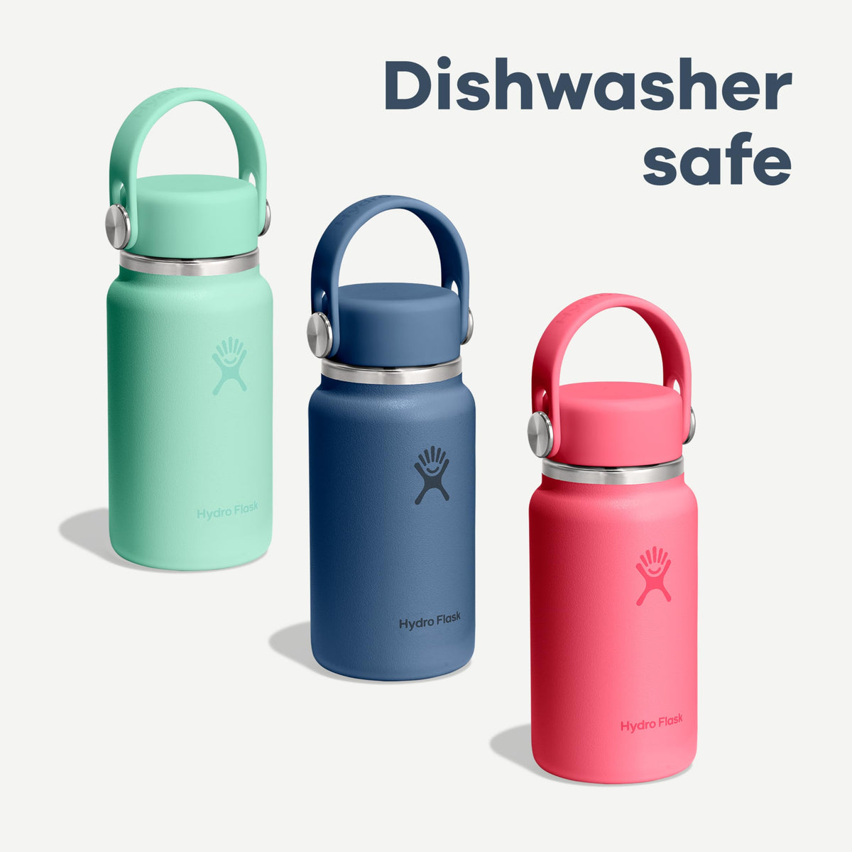 Hydro Flask Micro Bottle - Insulated Mini Leak Proof Flask for Purse or Pocket in 6.7 Oz Capri Blue 🍁 All In One Marketplace Canada