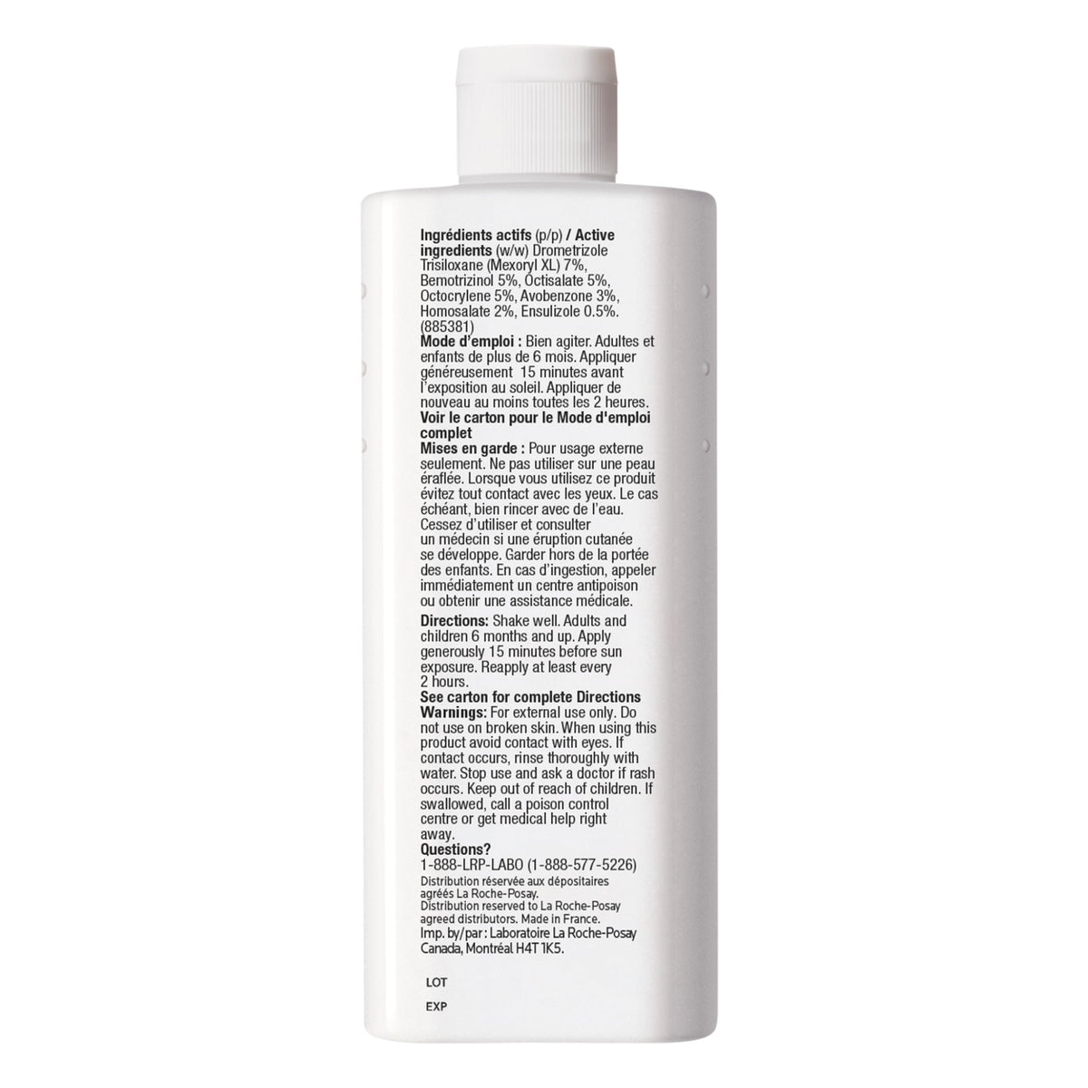 La Roche-Posay Anthelios Ultra Fluid Body Sunscreen Broad Spectrum SPF 50+, Reef Safe, Non-Greasy Matte Finish, 80 Min Water & Sweat Resistant, Fragrance Free, Dermatologist Recommended, 125ML ๐ All In One Marketplace Canada