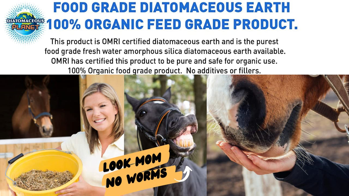 Diatomaceous Planet a Proudly Canadian Company, 2 KG / 4.4 LB All Natural, Organic Food Grade Powder, Enriched Fossil Powder by Diatomaceous Planet ๐ All In One Marketplace Canada