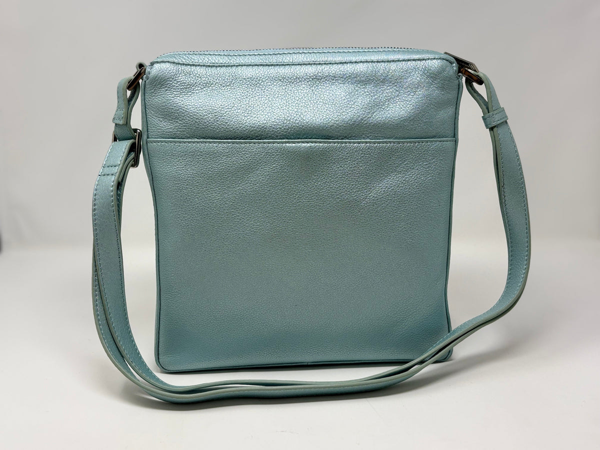 Sac à bandoulière bleu céleste | Gisèle petit
