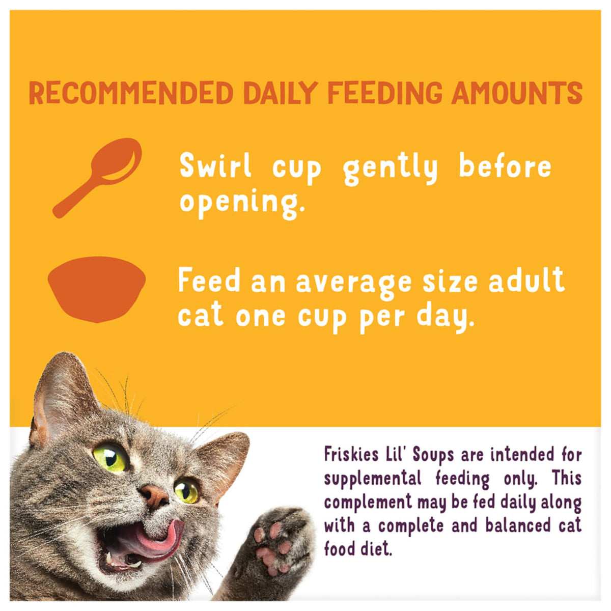 Friskies Lil' Soups Cat Treats, Fish-a-Licious 34g Cups (18 Pack x 2) 🍁 All In One Marketplace Canada