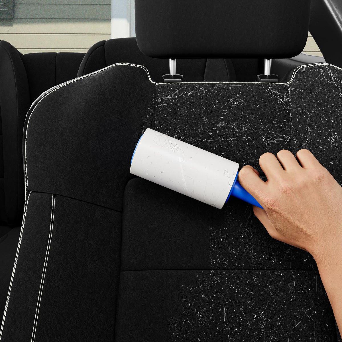 Lint Rollers for Pet Hair Extra Sticky, 800 Sheets (8 Rollers) Mega Value Set Lint Roller with 2 Upgraded Handles, Pet Hair Removal Tool for Clothes, Furniture, Carpet, Dog & Cat Hair Remover đ All In One Marketplace Canada