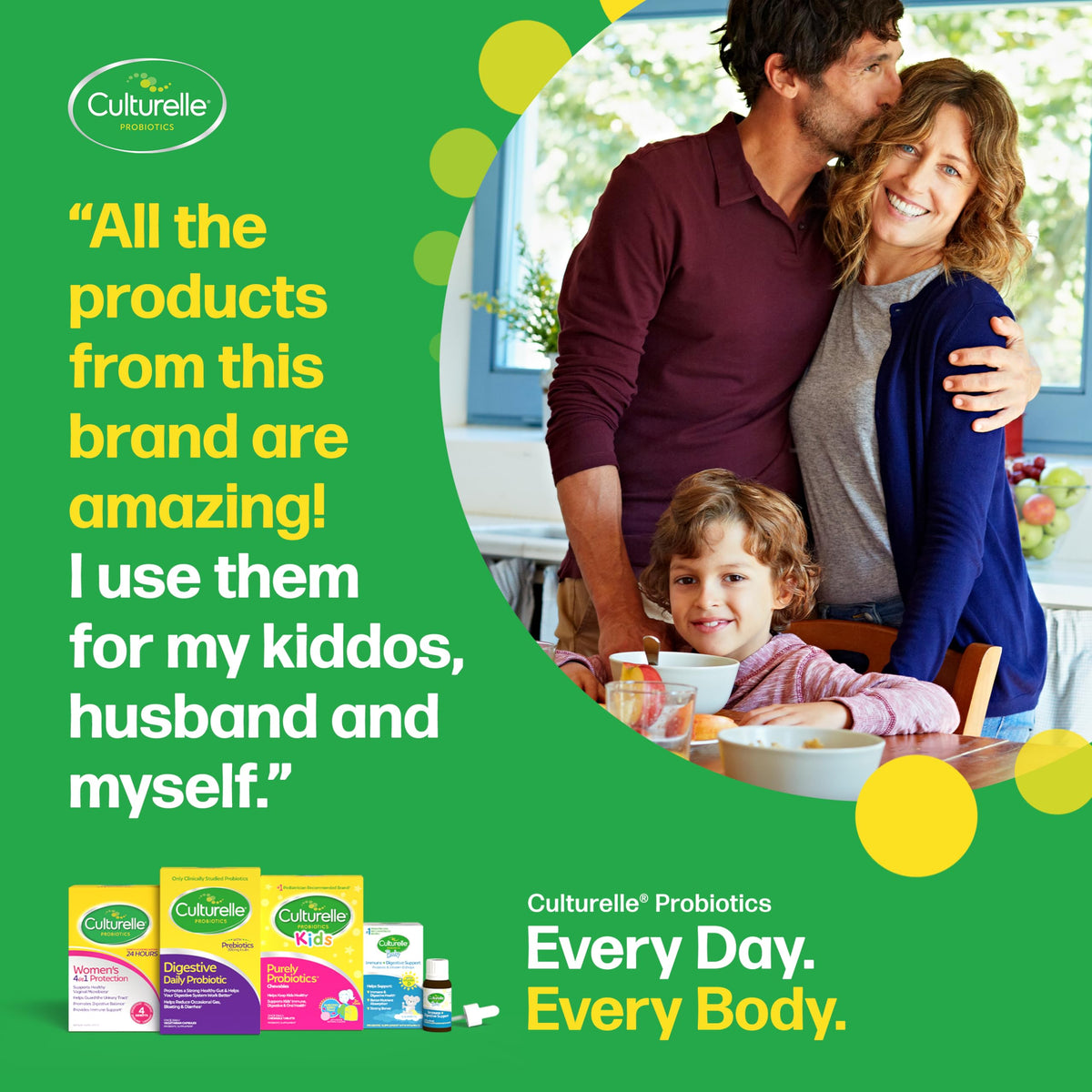 Culturelle Kids Daily Probiotic Chewable for Kids|With 100% Naturally Sourced Lactobacillus GG Strain|Most Clinically Studied Probiotic|Pediatrician Recommended|Berry Flavor|30 Count Chews 🍁 All In One Marketplace Canada