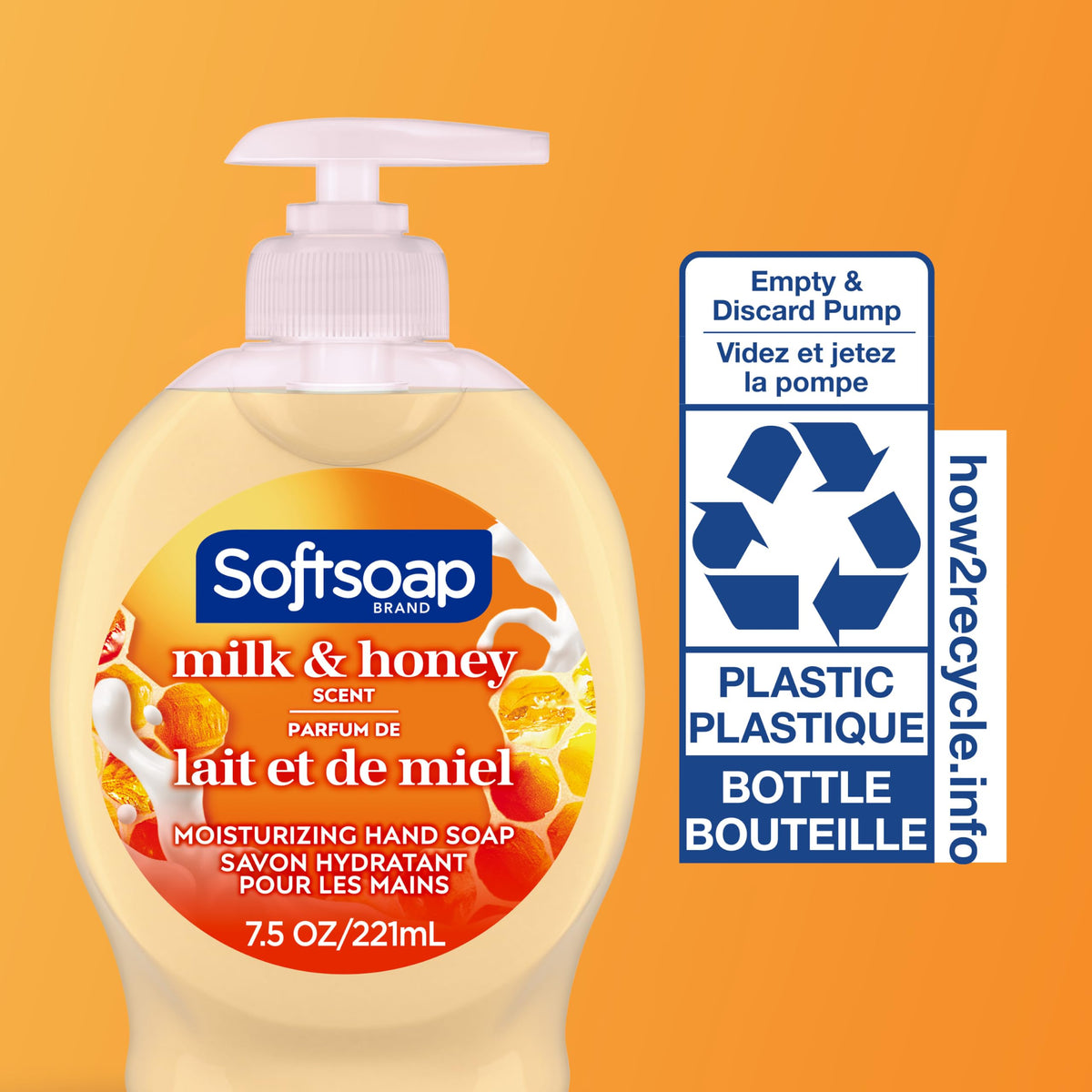 Softsoap Liquid Hand Soap, Milk and Honey Scent, 221 mL ๐ All In One Marketplace Canada