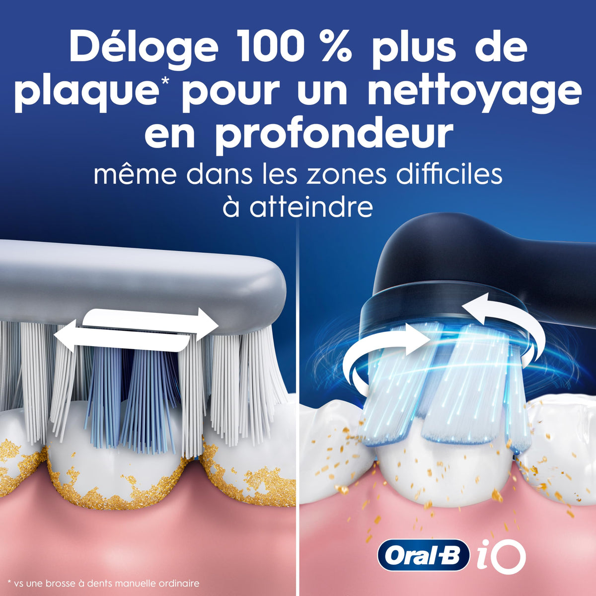 Oral-B iO Series 5 Limited Electric Toothbrush with (3) Brush Head, Rechargeable, Black ๐ All In One Marketplace Canada