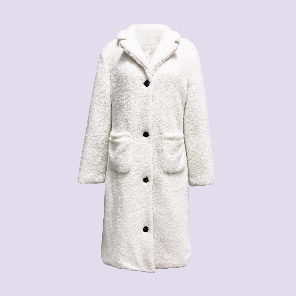 Women’s Long Winter Coat – Warm Autumn & Winter Full-Length Casual Outerwear Jacket