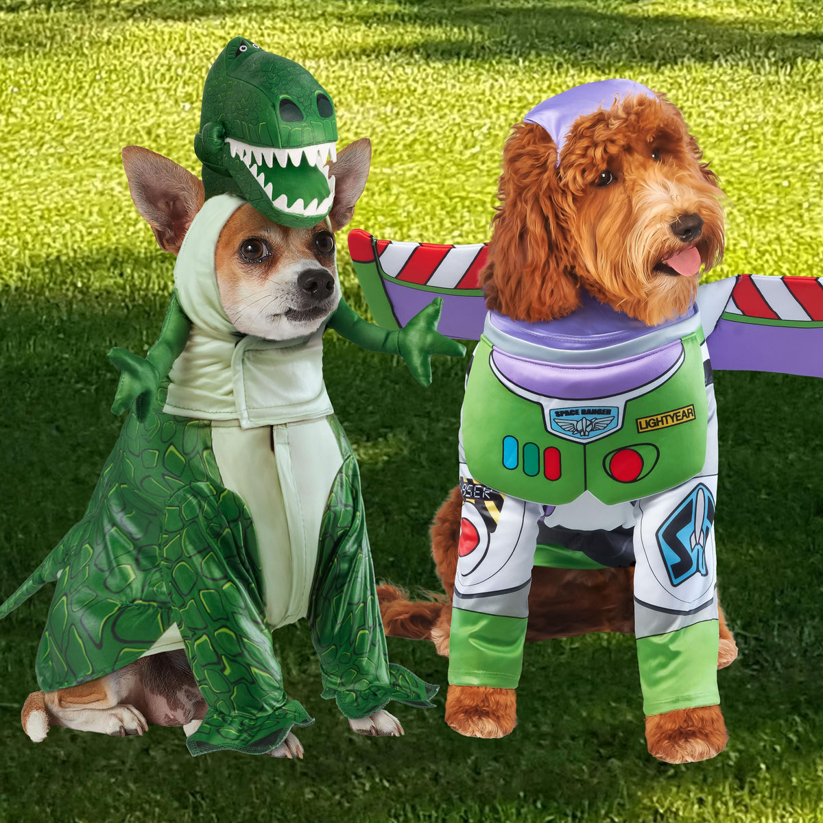 Rubies Disney Toy Story Pet Costume, Rex, X-Large for Themed Parties and Halloween