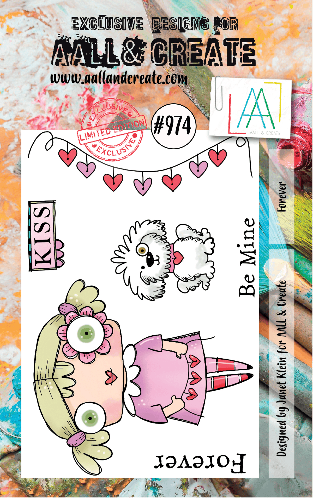 AALL and Create Stamp Set - 974 - Forever