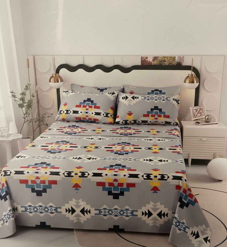 Turquoise 6Pc Sheet Set