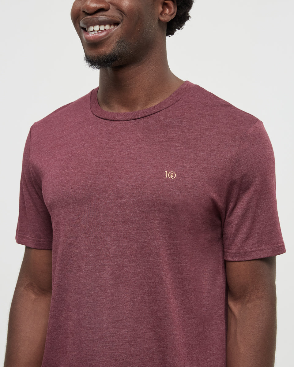 Besticktes Ten T-Shirt
