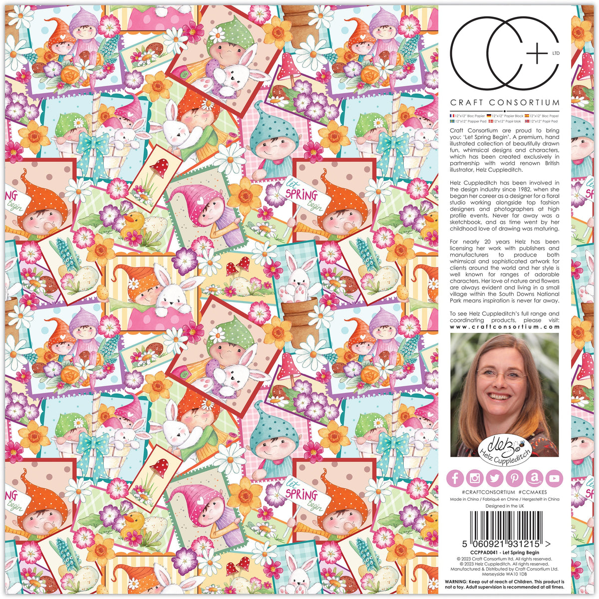 Craft Consortium Let Spring Begin - 12x12 Paper Pad