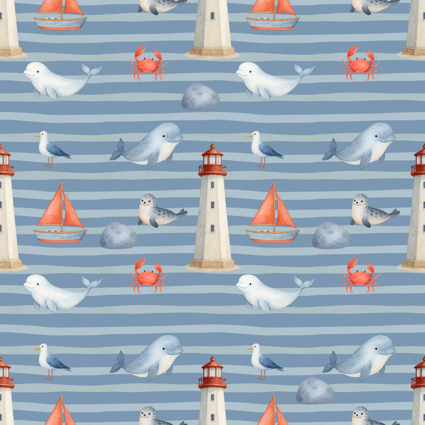 Couverture minky fleuve Saint-Laurent 🐋 géante