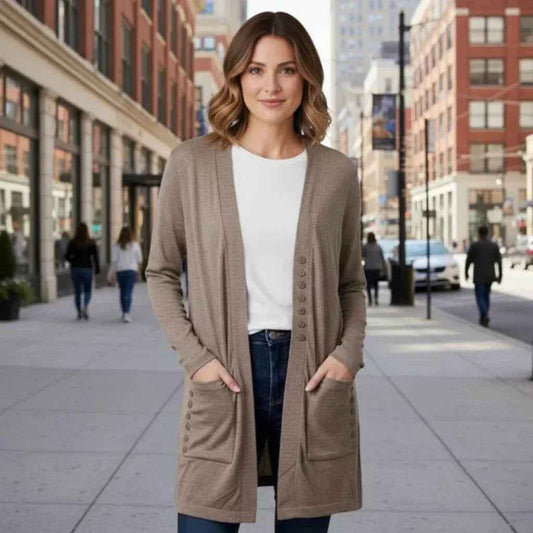 Cardigan avec poche