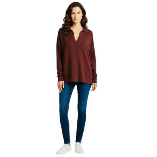 Chandail col chemise