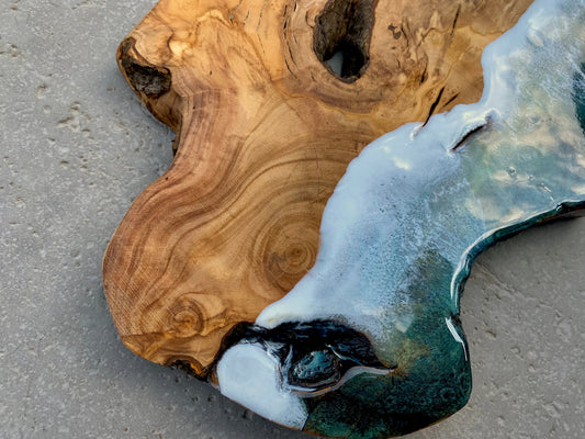 Olive Wood Charcuterie Board - AURABAGS SHOP