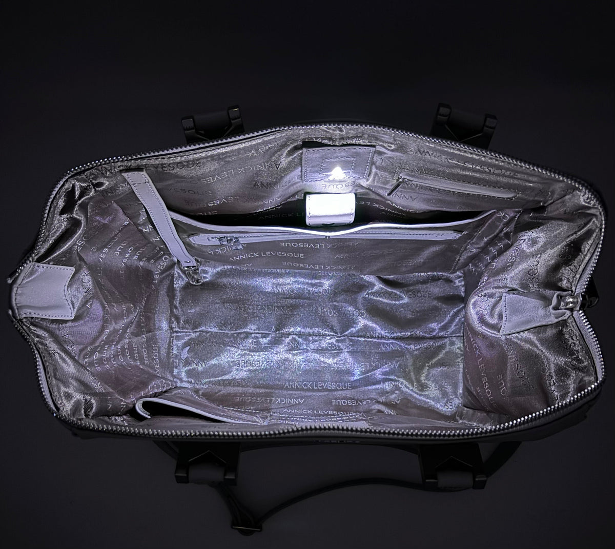Sac à Main en Cuir Perlé | Mona Moyen