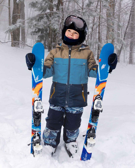 Two-Piece Teknik Snowsuit Blue Mountains