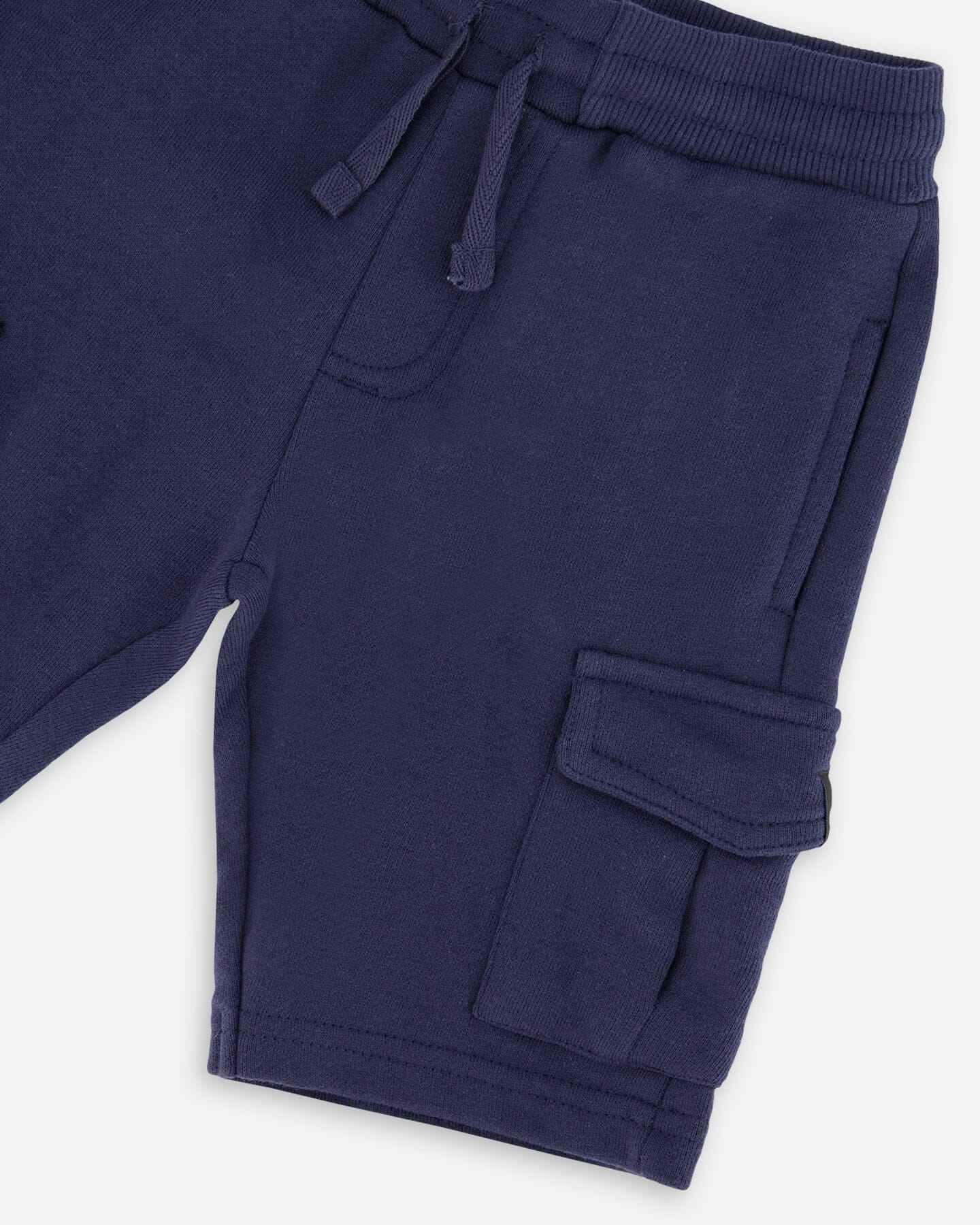 French Terry Shorts Blue