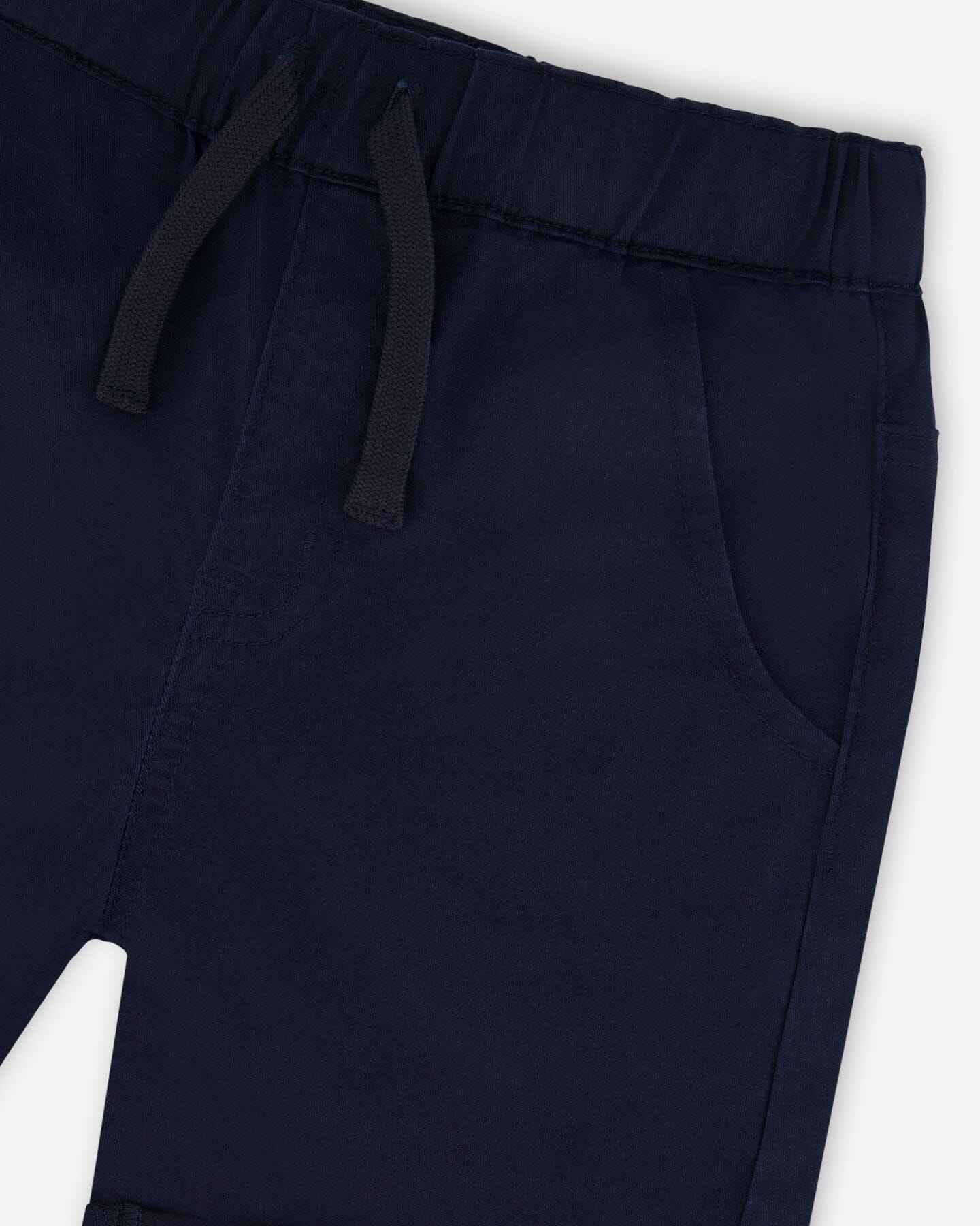 Stretch Twill Shorts Dark Blue