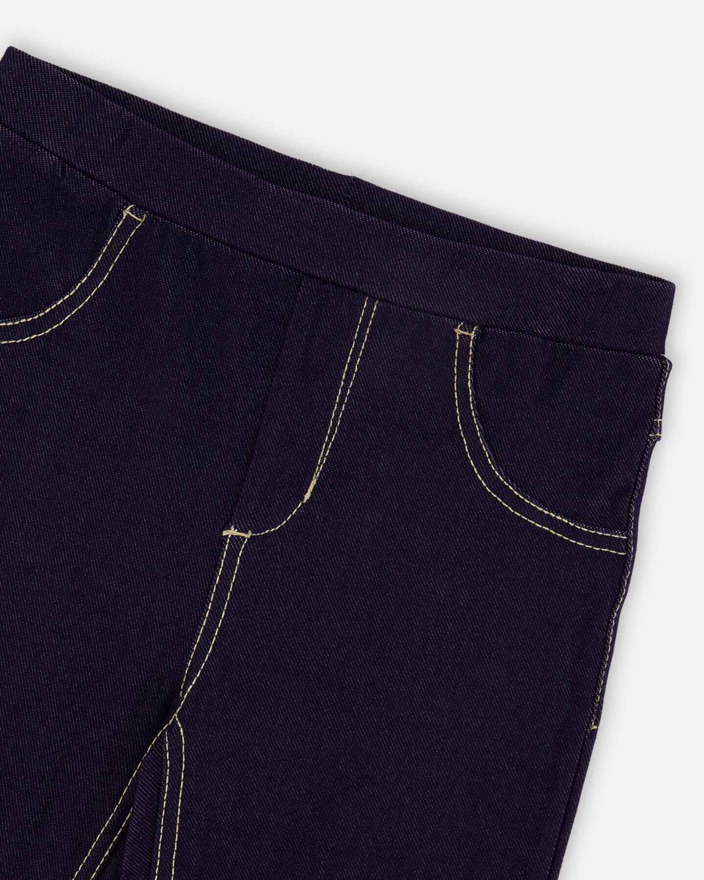 Navy Blue Denim Jeggings