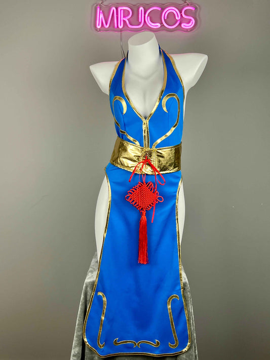 Japanese Character Cosplay Costume Cheongsam Dress Lingerie Set
