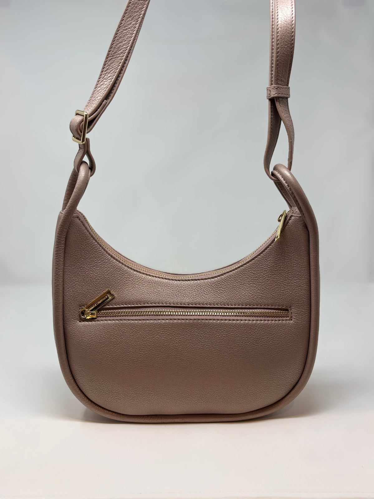 Sac à bandoulière rose platine - Sabrina
