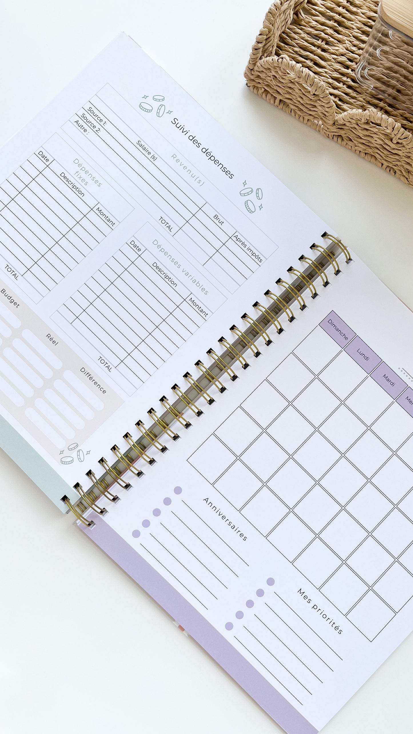 Ewiger Kalender mit Smiley (undatiert)