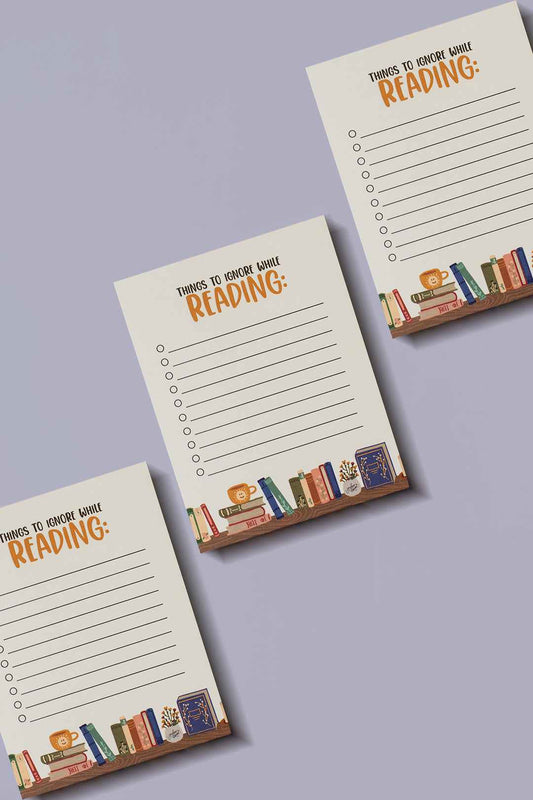Things To Ignore While Reading Notepad