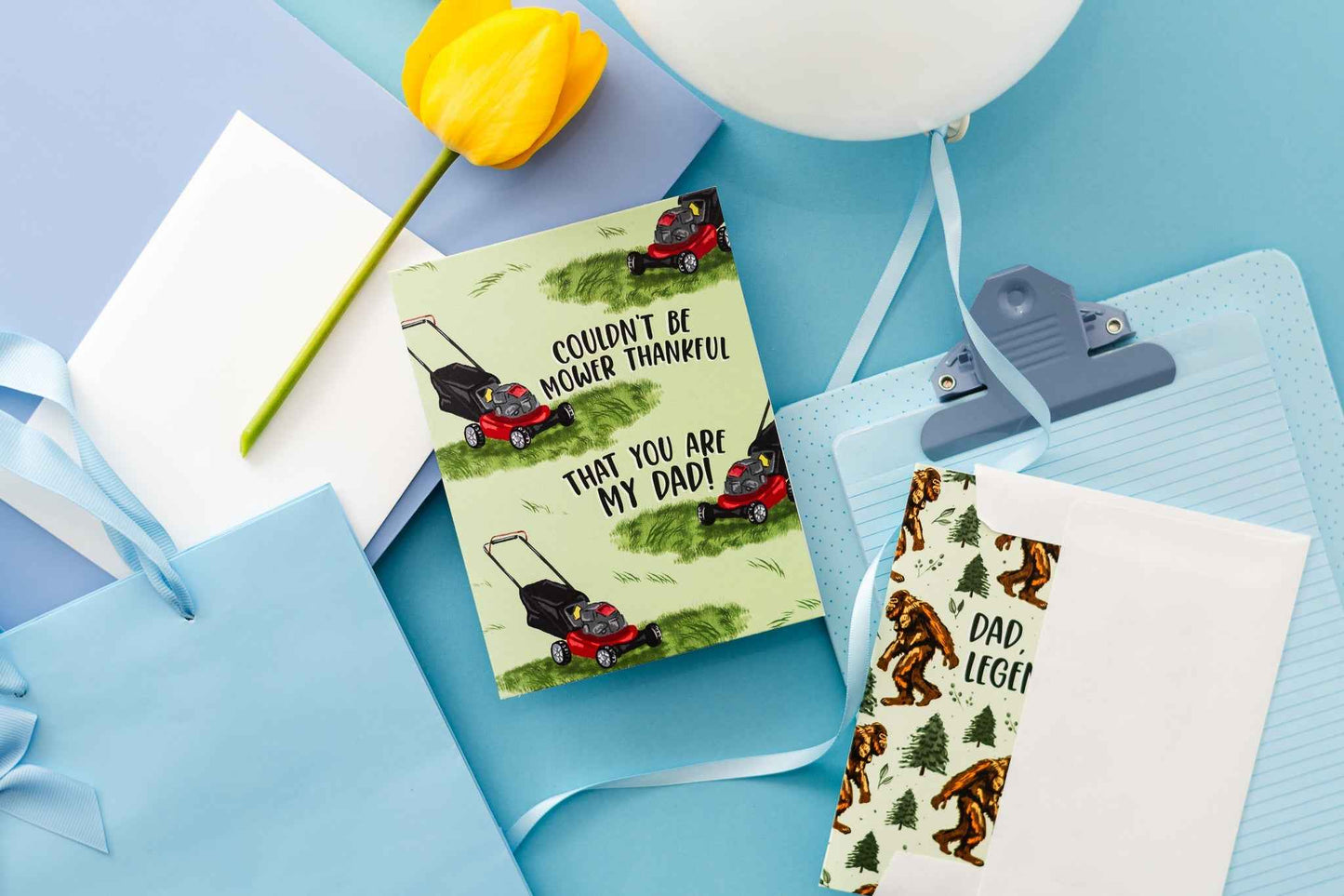 I Couldn't Be Mower Thankful That You're My Dad! - Greeting Card
