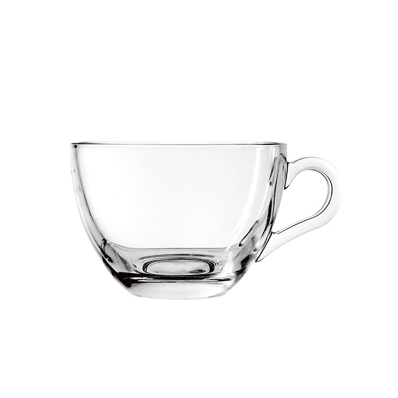 BLINKMAX Glass Teacups – 6.35 oz (190 mL), Set of 6